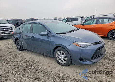 2017 Toyota Corolla L из США, поврежденный, VIN 2T1BURHE4HC790065